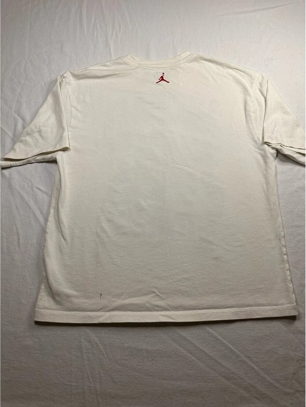 Jordan Shirt Mens Size Small Off White Sail Michael Bulls Nike Air Tee